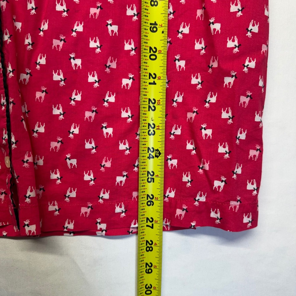 Victoria's Secret XL Pink Reindeer Pajama Set Christmas Modal Lounge Set Holiday - Picture 7 of 14
